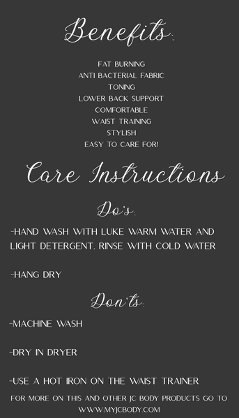 JC Body Waist Trainer!